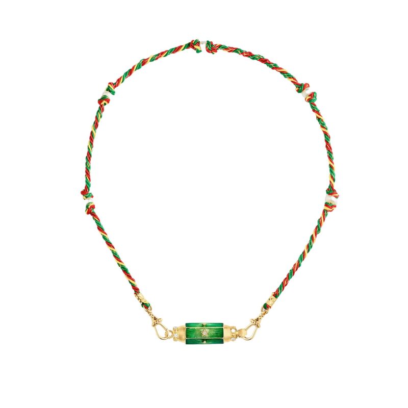 Green baby locket