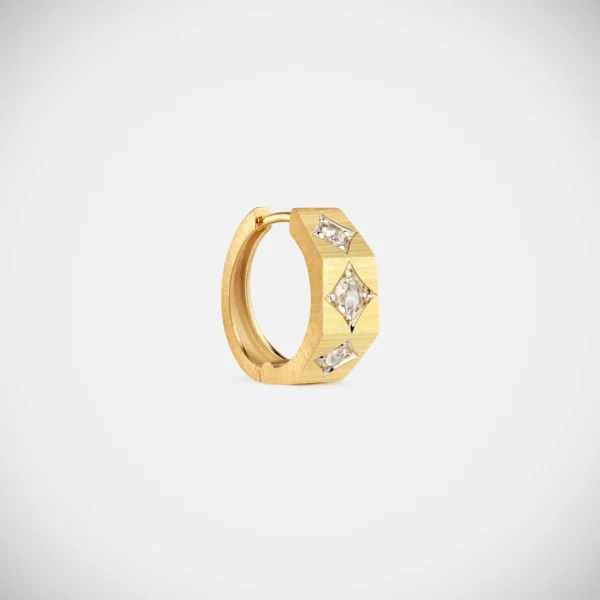 Ecrou earring Diamonds medium