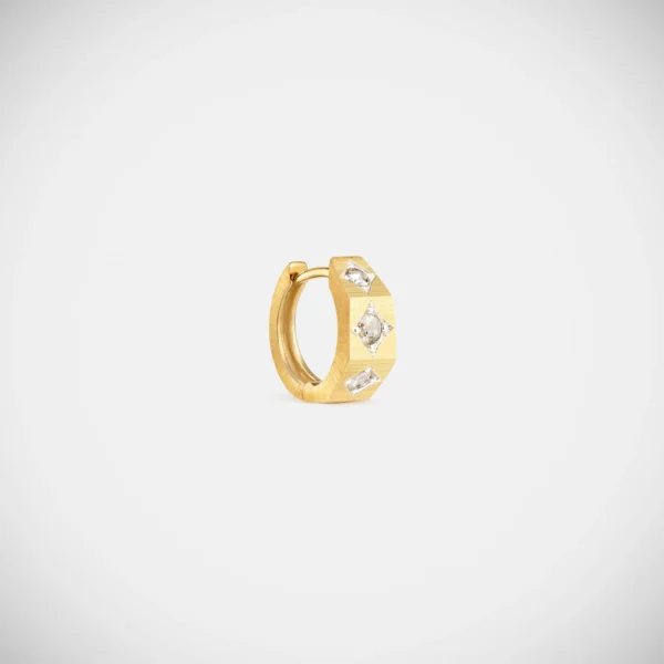 Ecrou earring Diamonds small