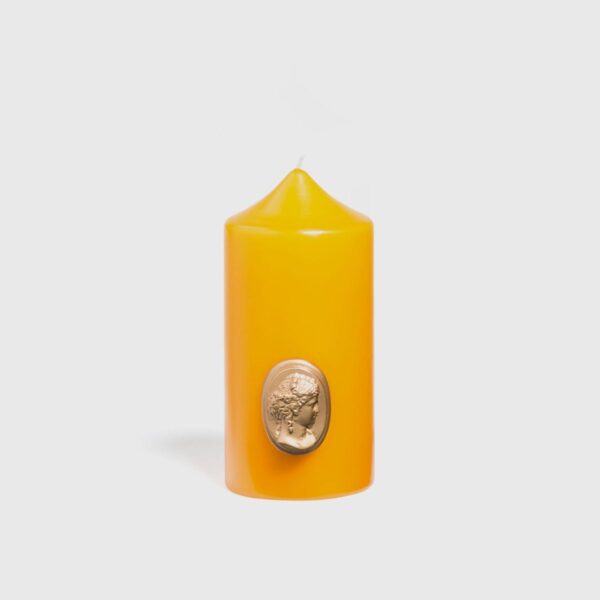 Mimosa Pillar candle