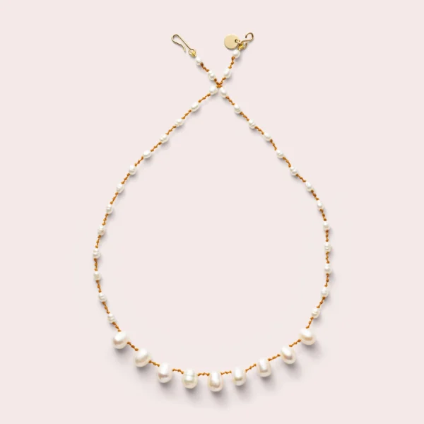 'Bird' Drops & Beads necklace