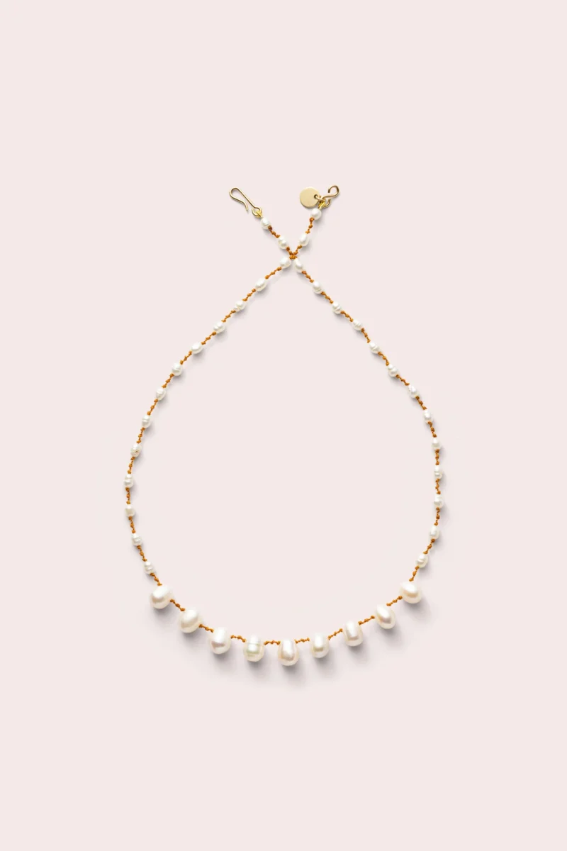 'Bird' Drops & Beads necklace