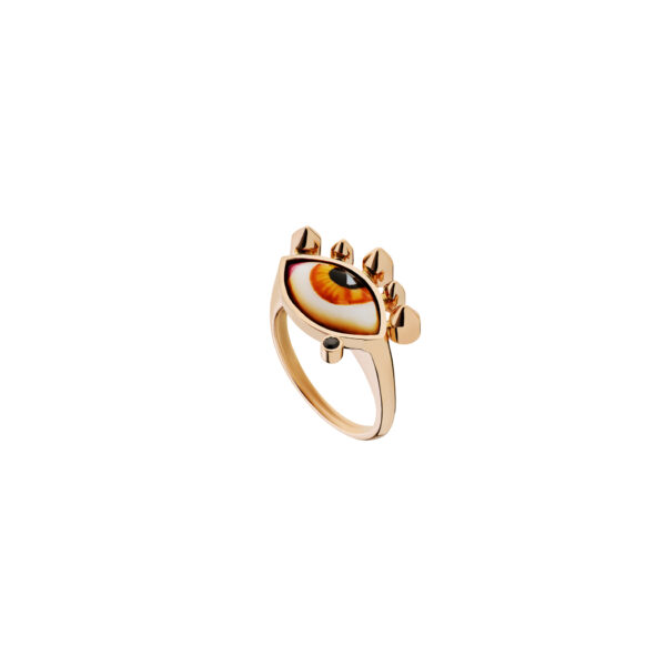Russe Petit Ambre ring