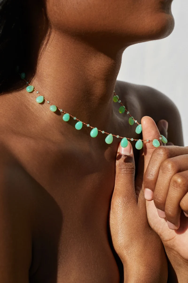 Drops & Beads 'Evergreen' Necklace - Image 3