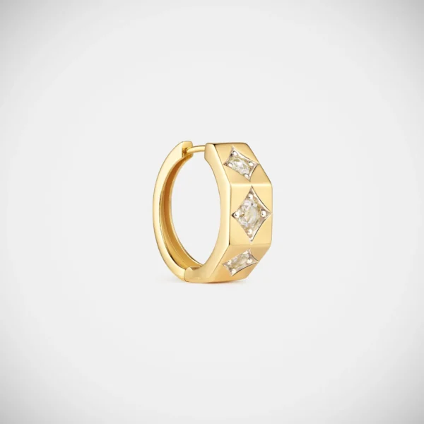 Ecrou earring Diamonds large