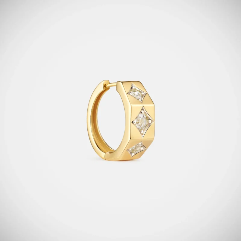 Ecrou earring Diamonds large