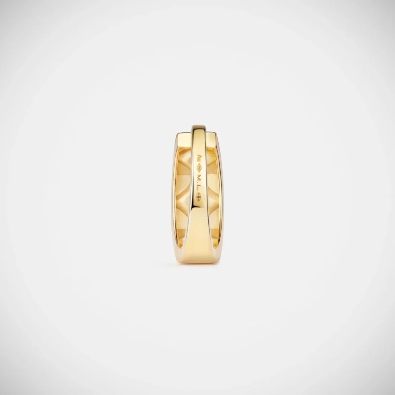 Ecrou earring Diamonds large - Image 4