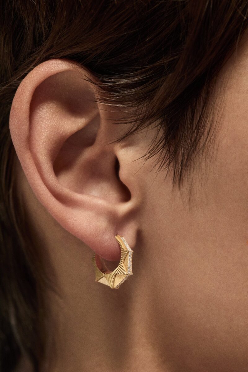 NYC Diamond Yellow Earring - Image 2