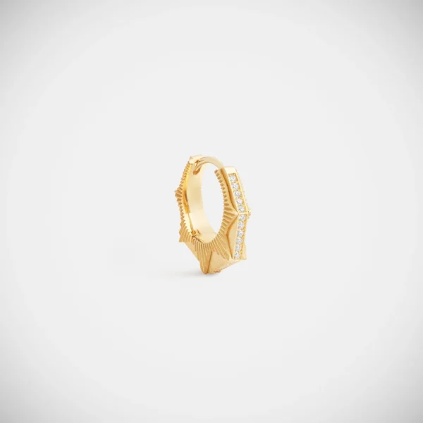 NYC Diamond Yellow Earring