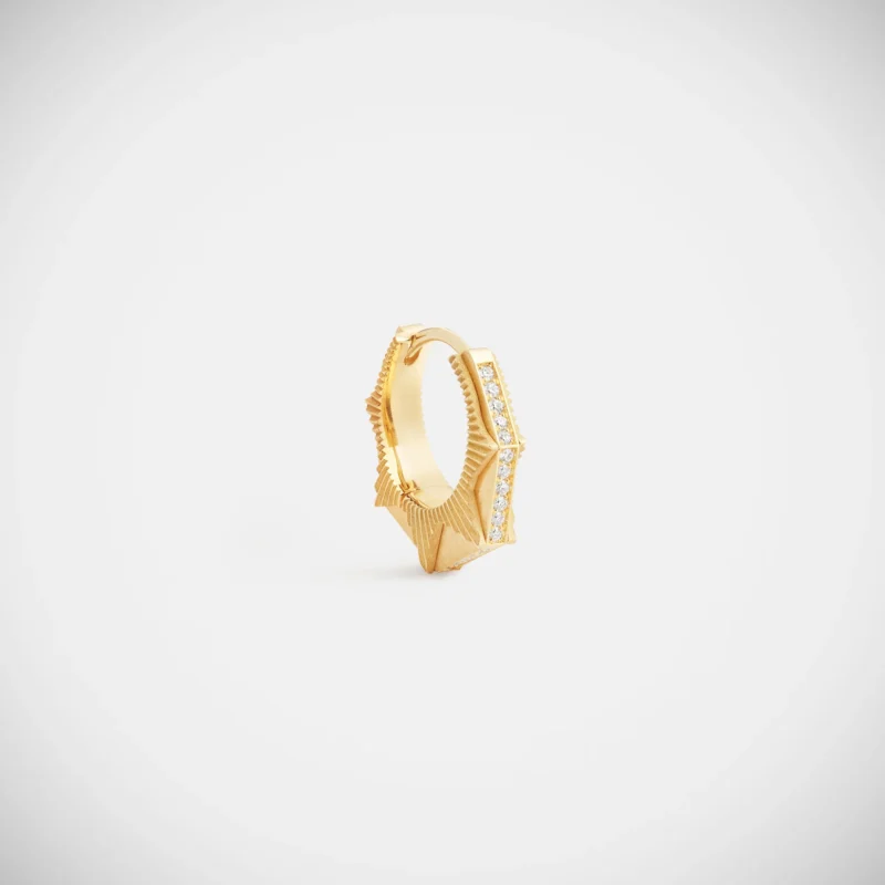 NYC Diamond Yellow Earring