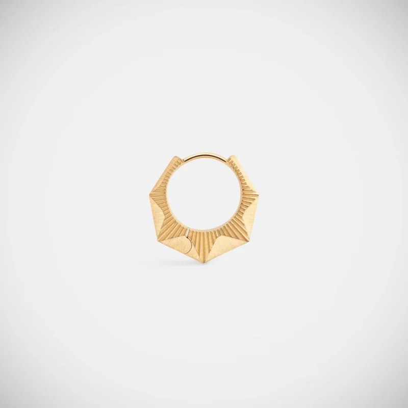 NYC Diamond Yellow Earring - Image 3