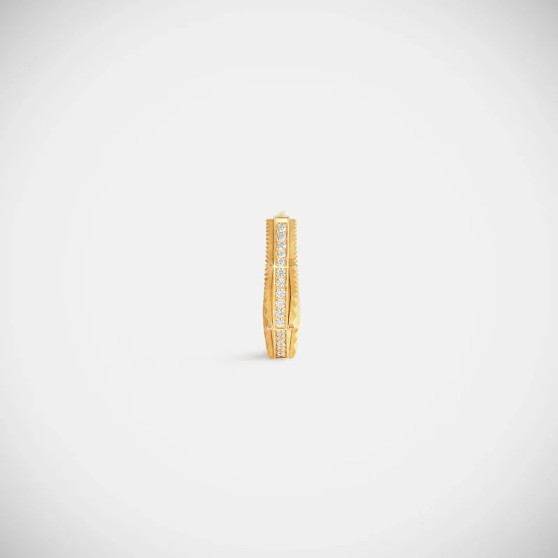 NYC Diamond Yellow Earring - Image 4