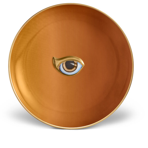 Canape Plate - Amber