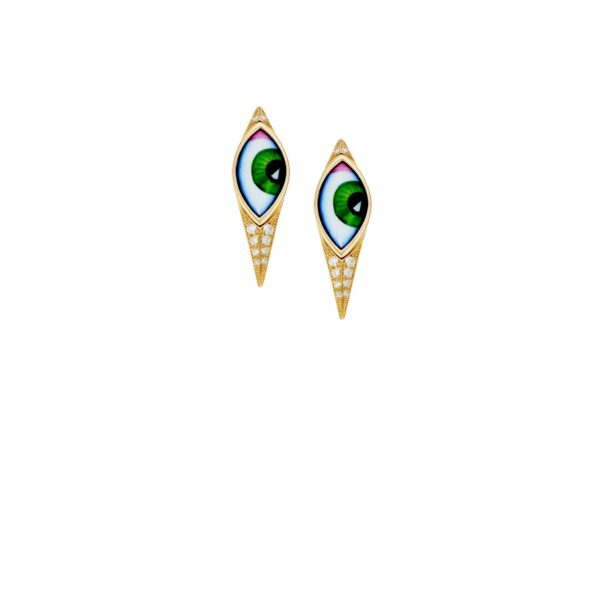 Petit Vert diamonds earrings