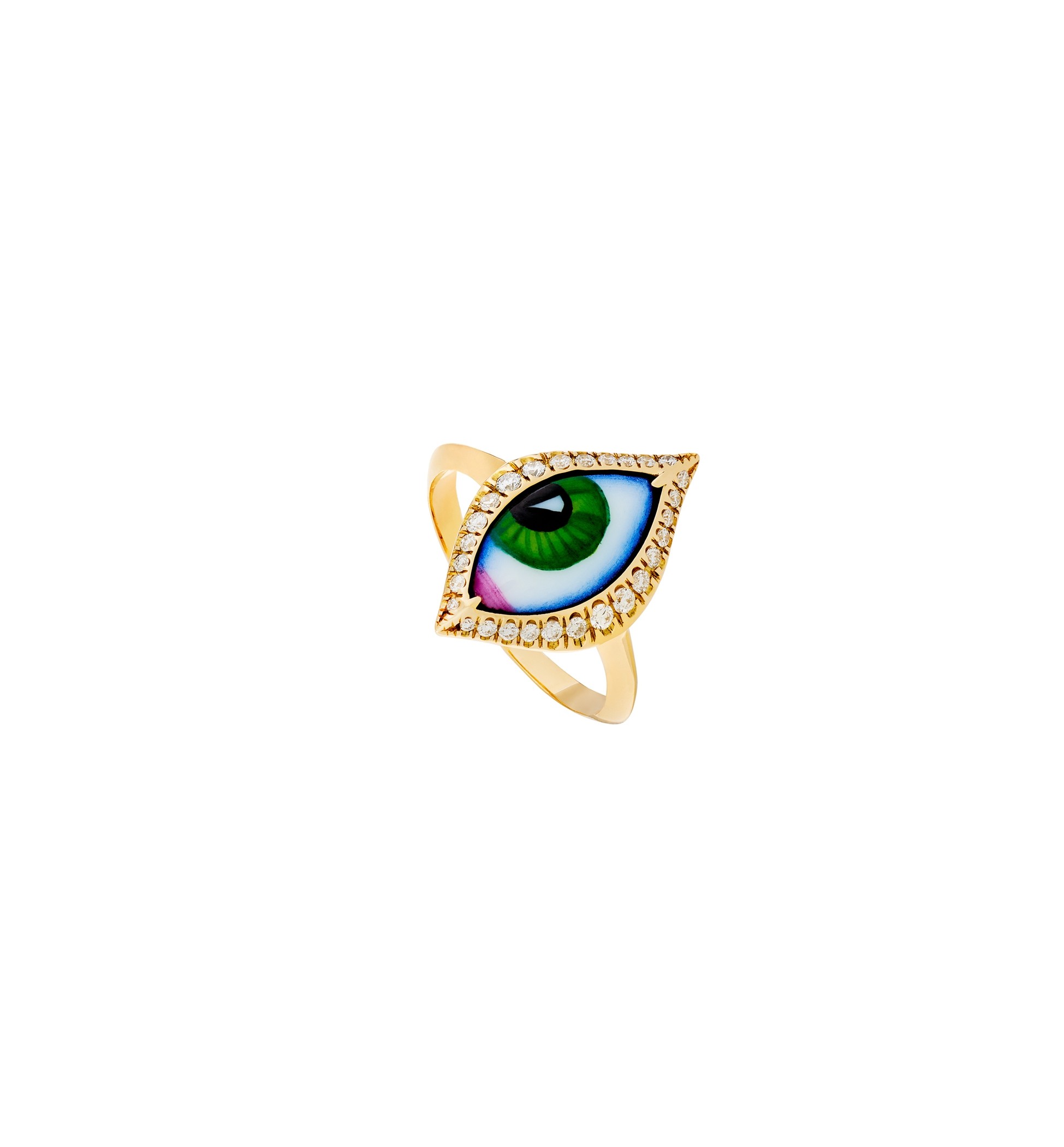 Petit Vert diamond ring