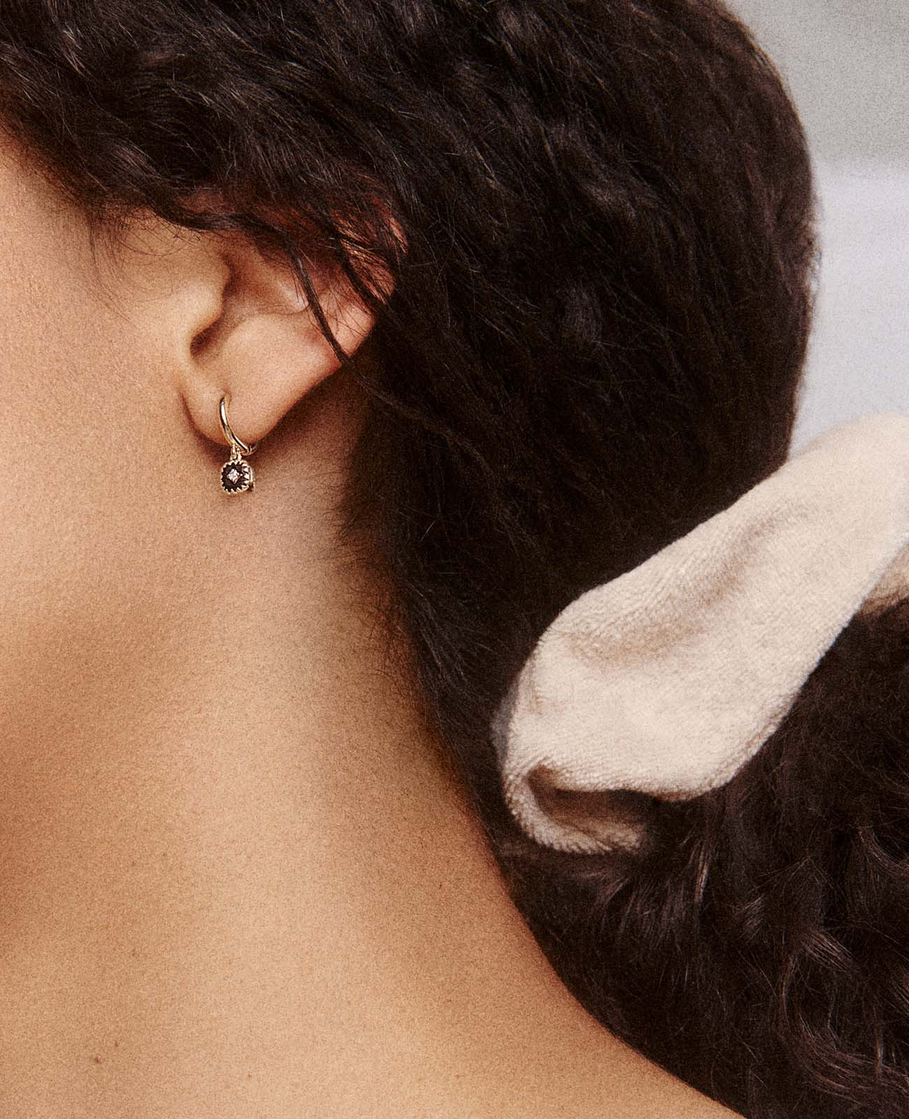 Earring Pierrot White - Image 2